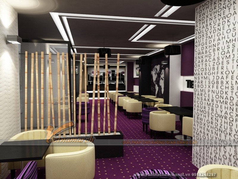 Mẫu thiết kế quán coffee thanh lịch và sang trọng