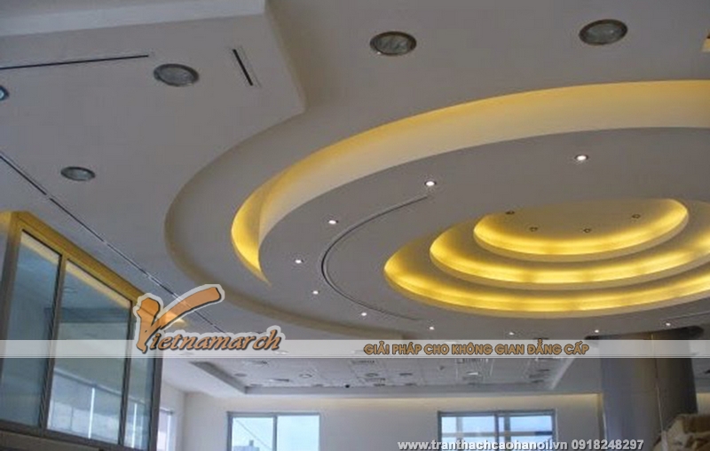Mẫu trần thạch cao được thiết kế và thi công tại Hà Giang 02