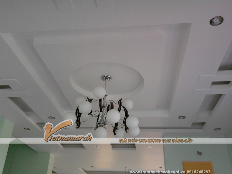 Mẫu trần thạch cao được thiết kế và thi công tại Hà Giang 05