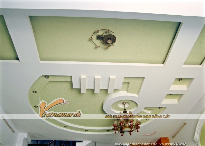 Mẫu trần thạch cao được thiết kế và thi công tại Hà Giang 08