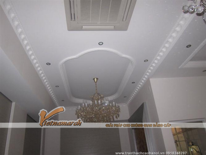 Mẫu trần thạch cao đẹp được thiết kế và thi công tại Phú Thọ 04