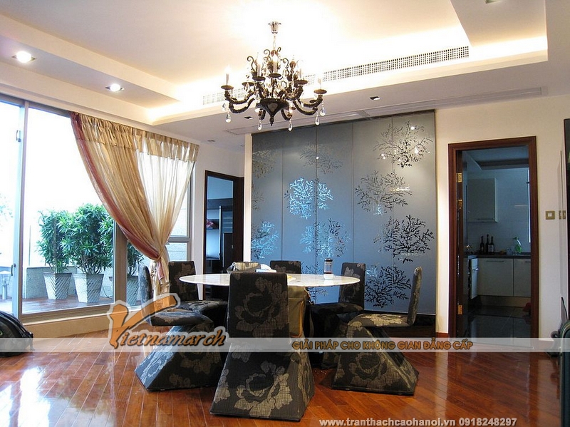 Mẫu thiết kế trần thạch cao theo phong cách châu Á đẹp 06 Mẫu thiết kế trần thạch cao theo phong cách châu Á đẹp 06