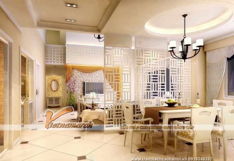 Mẫu thiết kế trần thạch cao đẹp sang trọng 04 Mẫu thiết kế trần thạch cao đẹp sang trọng 04